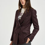 Blazer donna Jparigi bordeaux 010021 C1277 TAGLIATORE 