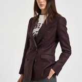 Blazer donna Jparigi bordeaux 010021 C1277 TAGLIATORE 