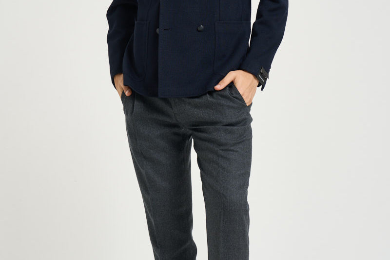 Blazer uomo Montecarlo doppiopetto blu 1SMJ20K A30015B1195 TAGLIATORE 