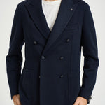 Blazer uomo Montecarlo doppiopetto blu 1SMJ20K A30015B1195 TAGLIATORE 