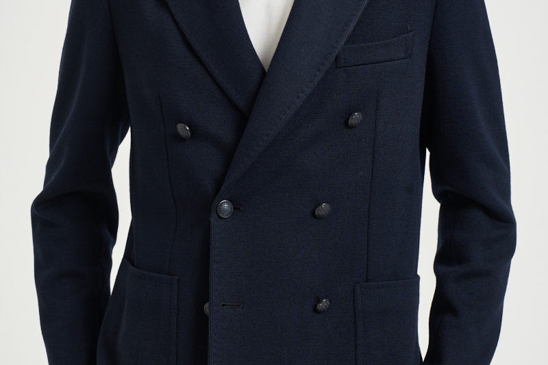 Blazer uomo Montecarlo doppiopetto blu 1SMJ20K A30015B1195 TAGLIATORE 