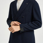 Blazer uomo Montecarlo doppiopetto blu 1SMJ20K A30015B1195 TAGLIATORE 