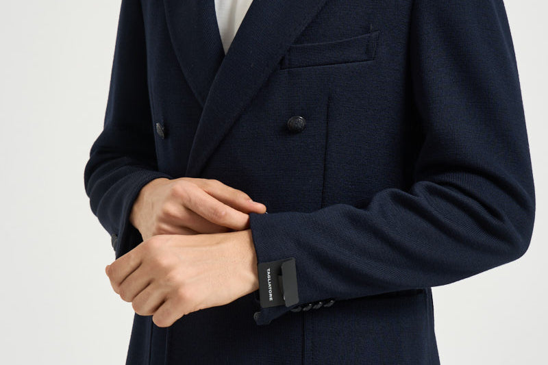Blazer uomo Montecarlo doppiopetto blu 1SMJ20K A30015B1195 TAGLIATORE 