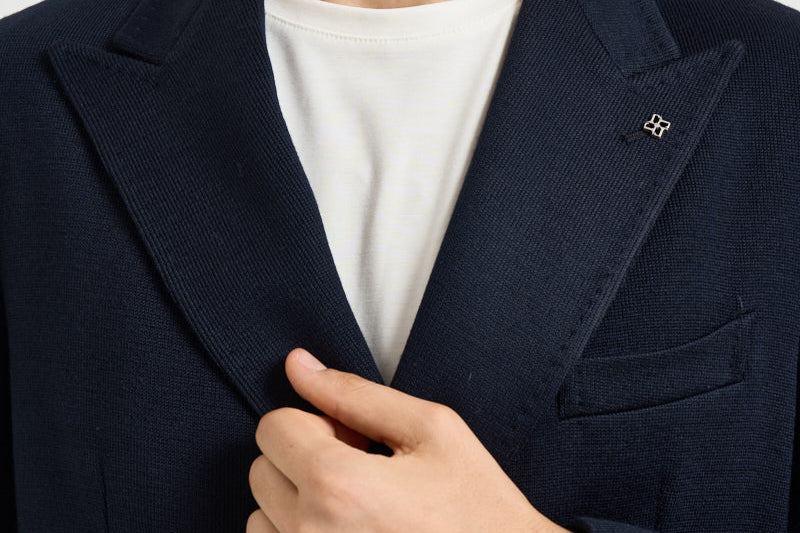 Blazer uomo Montecarlo doppiopetto blu 1SMJ20K A30015B1195 TAGLIATORE 