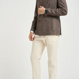 Blazer uomo Vesuvio doppiopetto marrone 1SVS20K C90044F3299 TAGLIATORE 