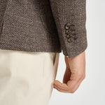 Blazer uomo Vesuvio doppiopetto marrone 1SVS20K C90044F3299 TAGLIATORE 