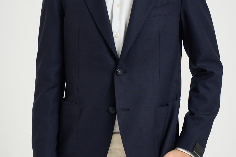 Blazer uomo Vesuvio monopetto blu navy 1SVS22K 060039B5040 TAGLIATORE 