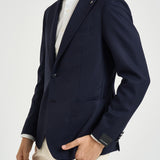 Blazer uomo Vesuvio monopetto blu navy 1SVS22K 060039B5040 TAGLIATORE 