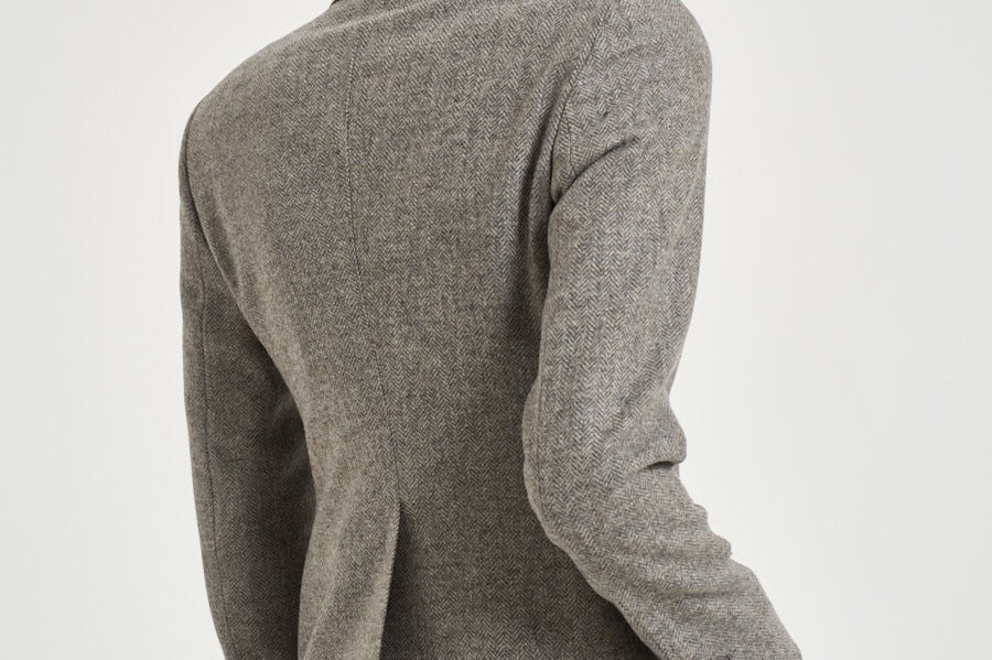 Blazer donna Coreen doppiopetto grigio mélange 610017 G1199 TAGLIATORE 