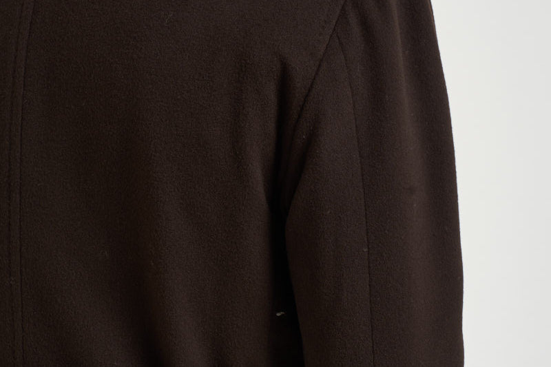 Cappotto uomo doppiopetto marrone scuro ARDEN 350001EM940 TAGLIATORE 