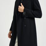 Cappotto uomo doppiopetto nero ARDEN 350001N5051 TAGLIATORE 