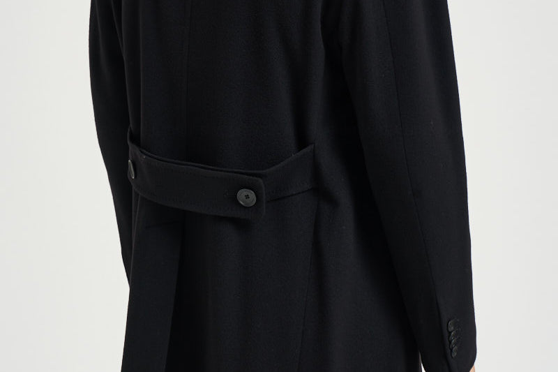 Cappotto uomo doppiopetto nero ARDEN 350001N5051 TAGLIATORE 