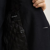Cappotto uomo doppiopetto nero ARDEN 350001N5051 TAGLIATORE 