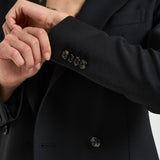 Blazer donna doppiopetto nero H50044 N1188 TAGLIATORE 