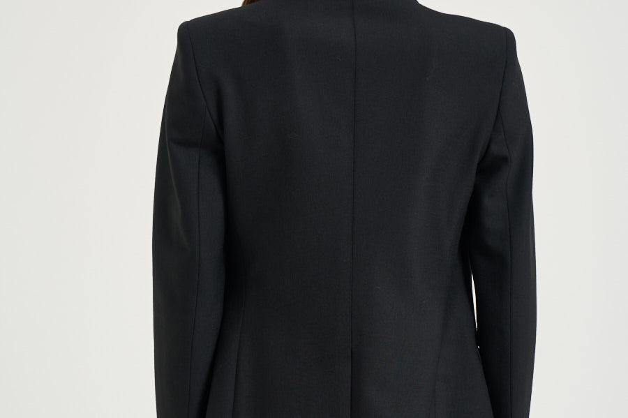 Blazer donna doppiopetto nero H50044 N1188 TAGLIATORE 