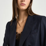 Blazer donna doppiopetto J-Parigi blu JPARIGI 010021 B1219 TAGLIATORE 