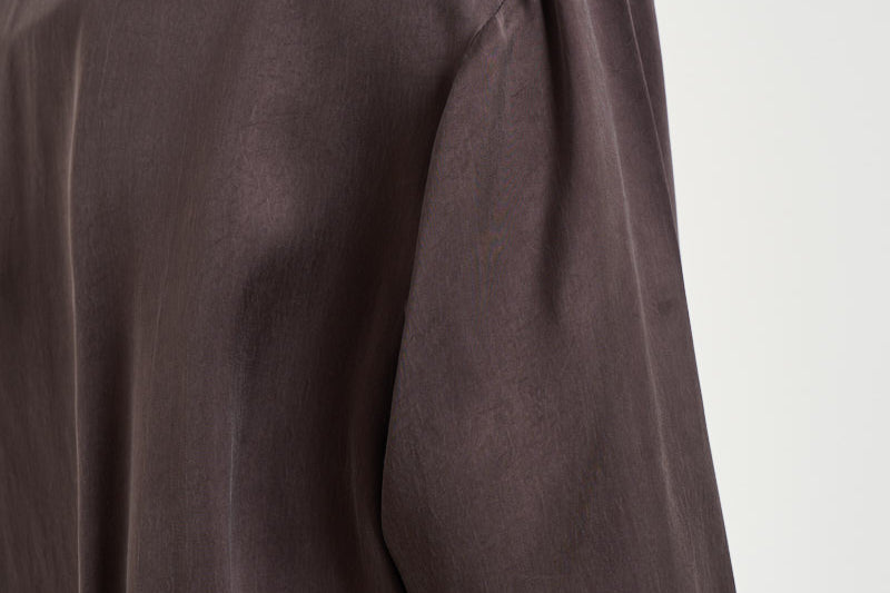 Abito donna mini Andrea melanzana T200101B TNV147ROUGENOIR THE ANDAMANE 