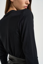 Abito donna corto Ursula nero T200119A TJV053BLACK THE ANDAMANE 