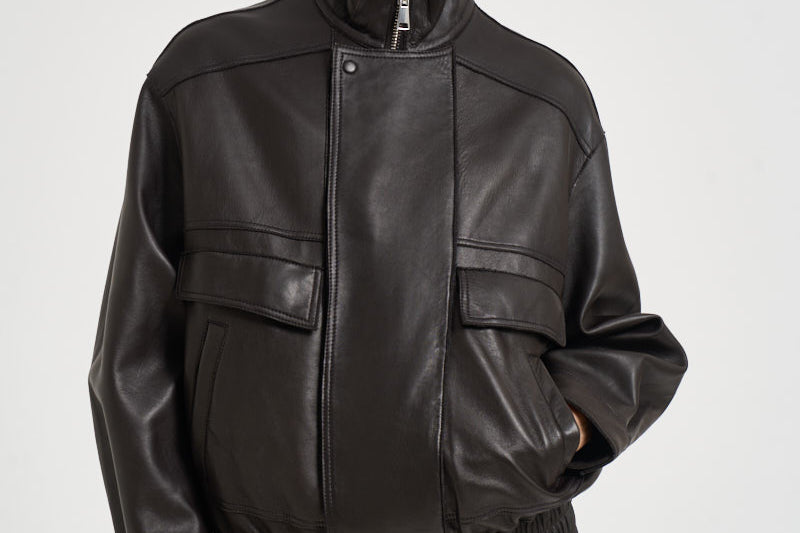 Giacca donna in pelle testa di moro DROITE 06 THE JACK LEATHERS 