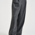 Pantaloni donna palazzo antracite mélange AXEL T0012GREY THE LATEST 