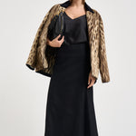 Gonna donna longuette a sirena nera ERICA W0234T002 THE LATEST 