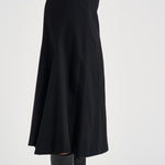 Gonna donna longuette a sirena nera ERICA W0234T002 THE LATEST 