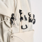 Zaino donna con patch bianco 8KE9 0E8 THE NORTH FACE 