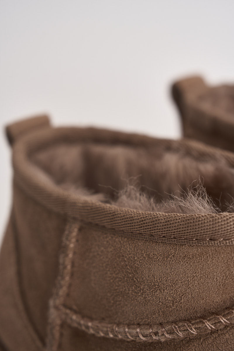Stivale donna classic Ultra mini Caribou tortora 1116109 CARIBOU UGG 