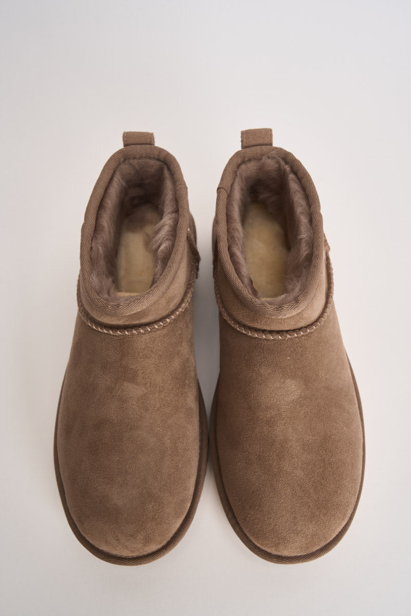 Stivale donna classic Ultra mini Caribou tortora 1116109 CARIBOU UGG 