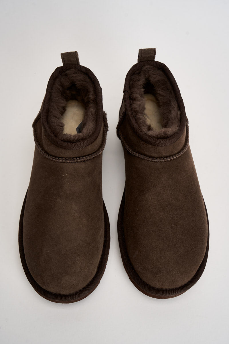 Stivale donna classic Ultra mini Caribou marrone 1116109 DUSTED COCOA UGG 