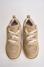Scarpa uomo Lowmel in suede beige 1169493 MUSTARD SEED UGG 