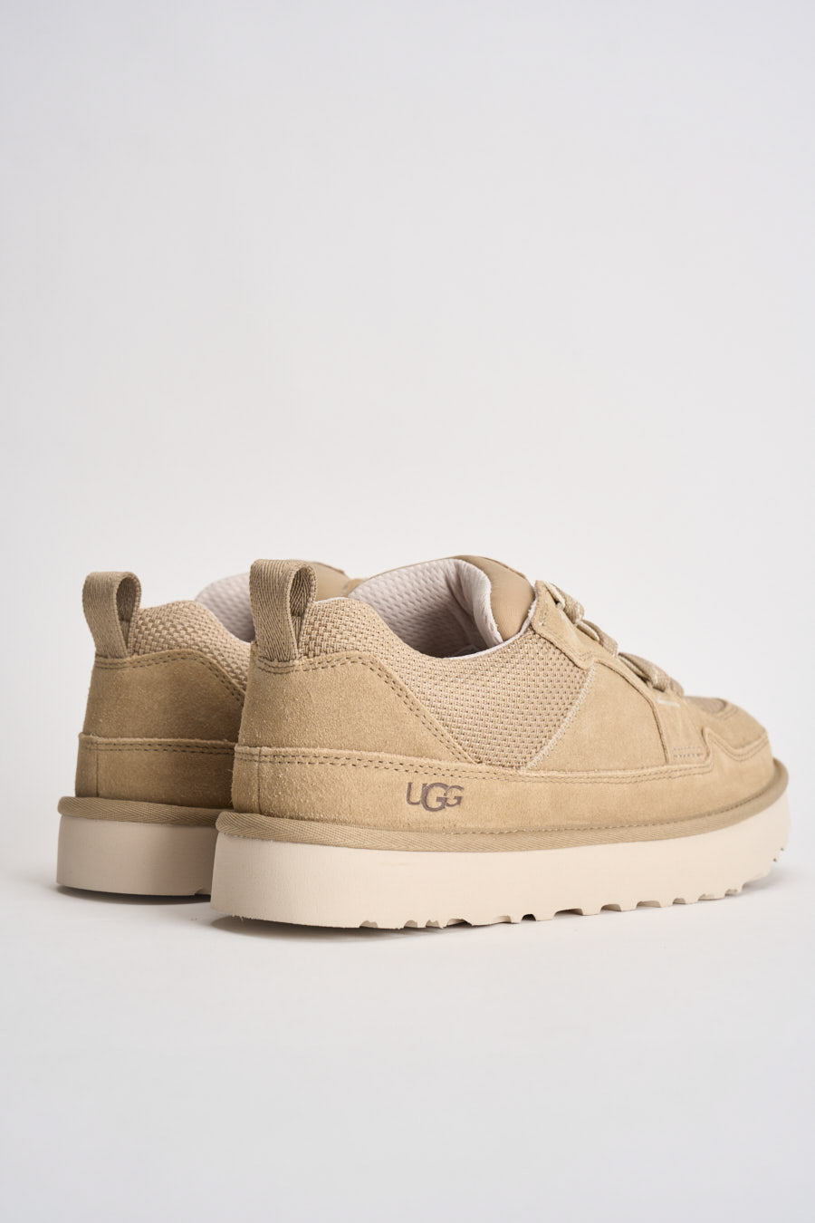 Scarpa uomo Lowmel in suede beige 1169493 MUSTARD SEED UGG 