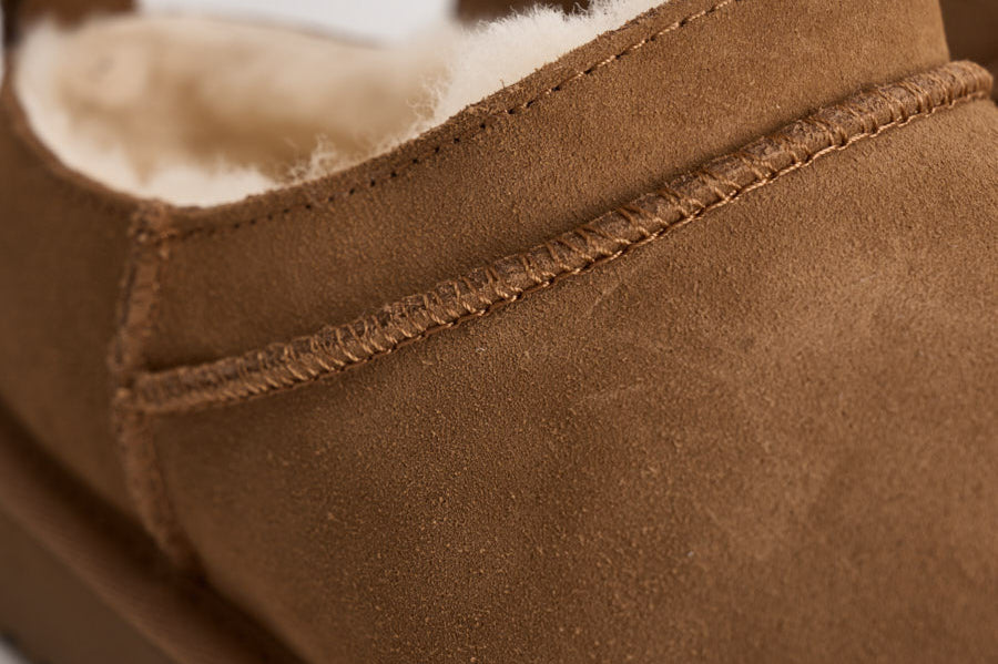 Stivale basso donna Classic Micro mini chestnut 1173891 CHESTNUT UGG 