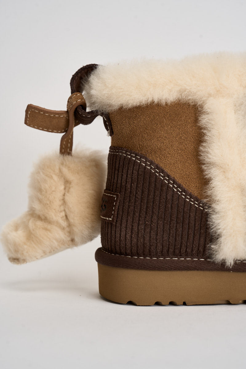Stivaletti donna classic mini heritage cammello 1180434 CHESTNUT UGG 