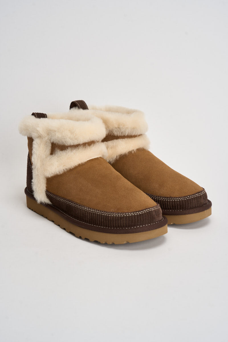 Stivaletti donna classic mini heritage cammello 1180434 CHESTNUT UGG 