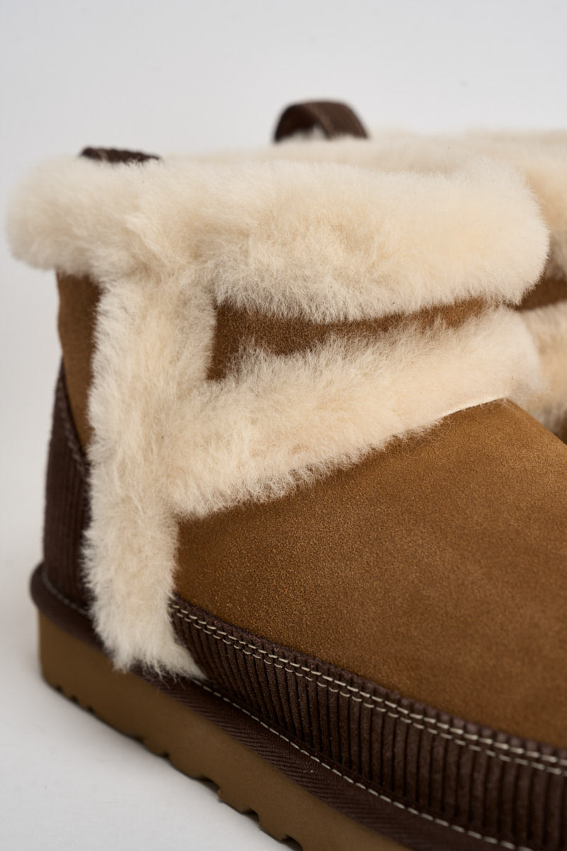 Stivaletti donna classic mini heritage cammello 1180434 CHESTNUT UGG 