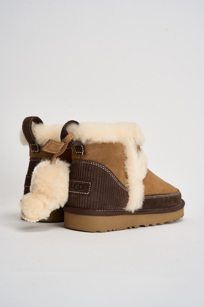 Stivaletti donna classic mini heritage cammello 1180434 CHESTNUT UGG 