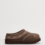 Scarpe donna tasman western in suede tortora 1182251 BURNT CEDAR UGG 