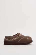 Scarpe donna tasman western in suede tortora 1182251 BURNT CEDAR UGG 