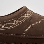 Scarpe donna tasman western in suede tortora 1182251 BURNT CEDAR UGG 