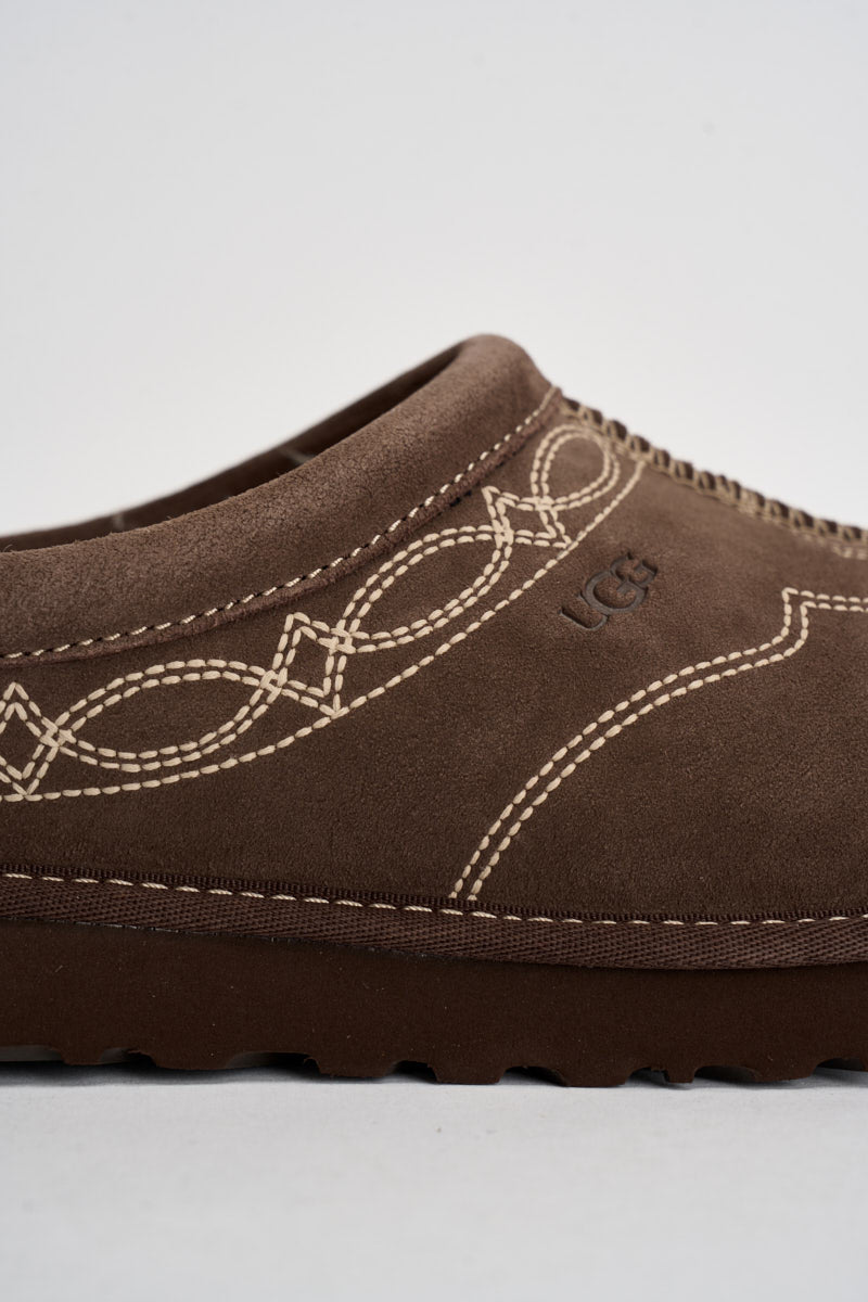 Scarpe donna tasman western in suede tortora 1182251 BURNT CEDAR UGG 