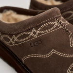 Scarpe donna tasman western in suede tortora 1182251 BURNT CEDAR UGG 