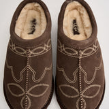 Scarpe donna tasman western in suede tortora 1182251 BURNT CEDAR UGG 