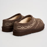 Scarpe donna tasman western in suede tortora 1182251 BURNT CEDAR UGG 