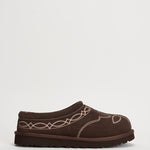 Scarpa uomo tasman western in suede cioccolato 1182262 BURN CHEDDAR UGG 