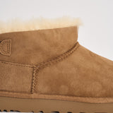 Stivaletti donna Ultra Mini Bailey Bow cammello 1185491 CHESTNUT UGG 