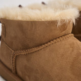 Stivaletti donna Ultra Mini Bailey Bow cammello 1185491 CHESTNUT UGG 