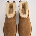 Stivaletti donna Ultra Mini Bailey Bow cammello 1185491 CHESTNUT UGG 