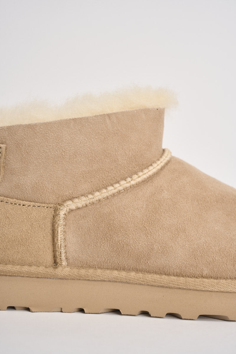 Stivaletti donna Ultra Mini Bailey Bow sabbia 1185491 SAND UGG 