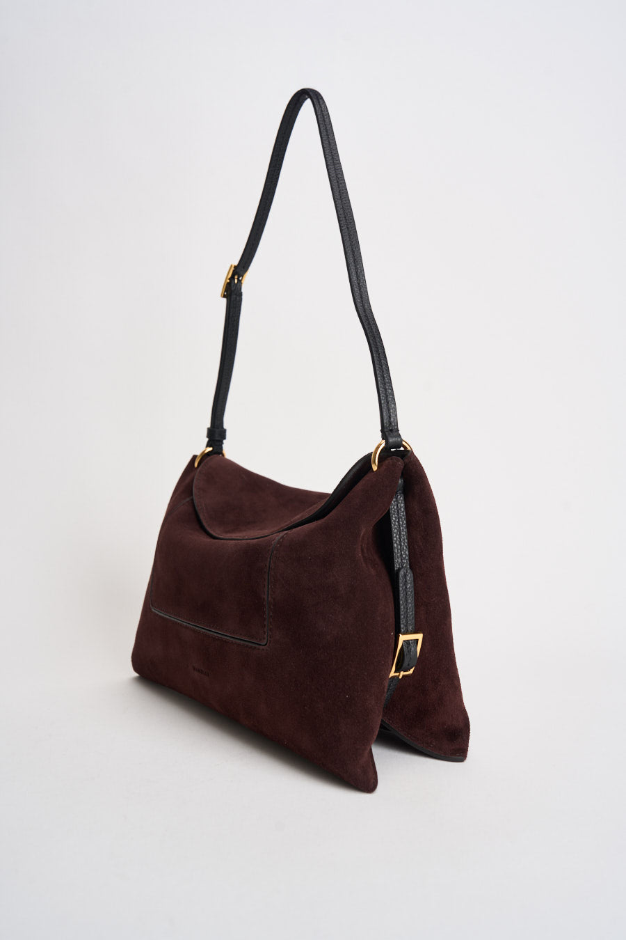 Borsa donna "Penelope" Slouch in suede vino 000148 ACAISUEDE WANDLER 